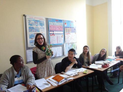 estudiante de The Linguaviva Centre