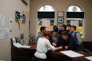 Recepción de Centre of English Studies